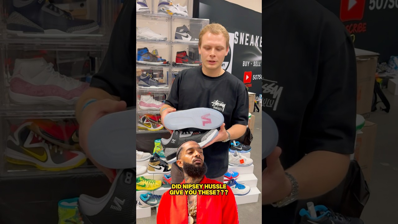 $15,000 Nipsey Hussle Jordan 3’s… are they worth it? 🤔