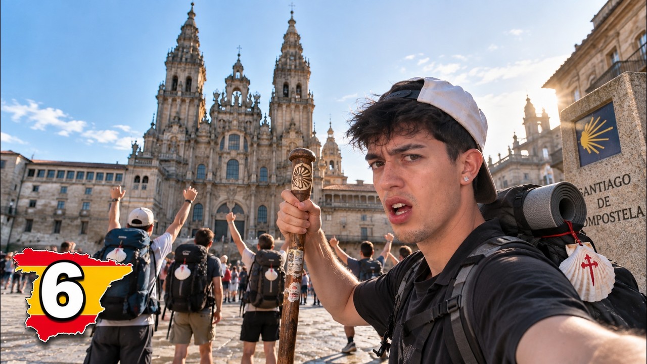 Terminé el Camino De Santiago | Recorriendo España sin Internet