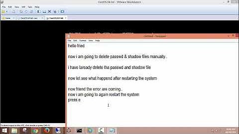 How to recover the deleted passwd and shadow files in  Linux