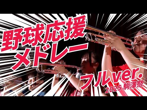 駒大苫小牧 野球応援メドレー フルバージョン 2025年 駒澤祭 Shelties