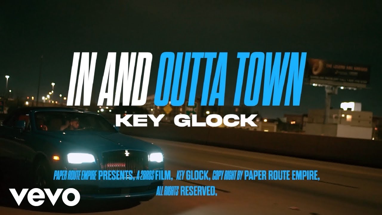 Key Glock - In And Outta Town (Official Video)