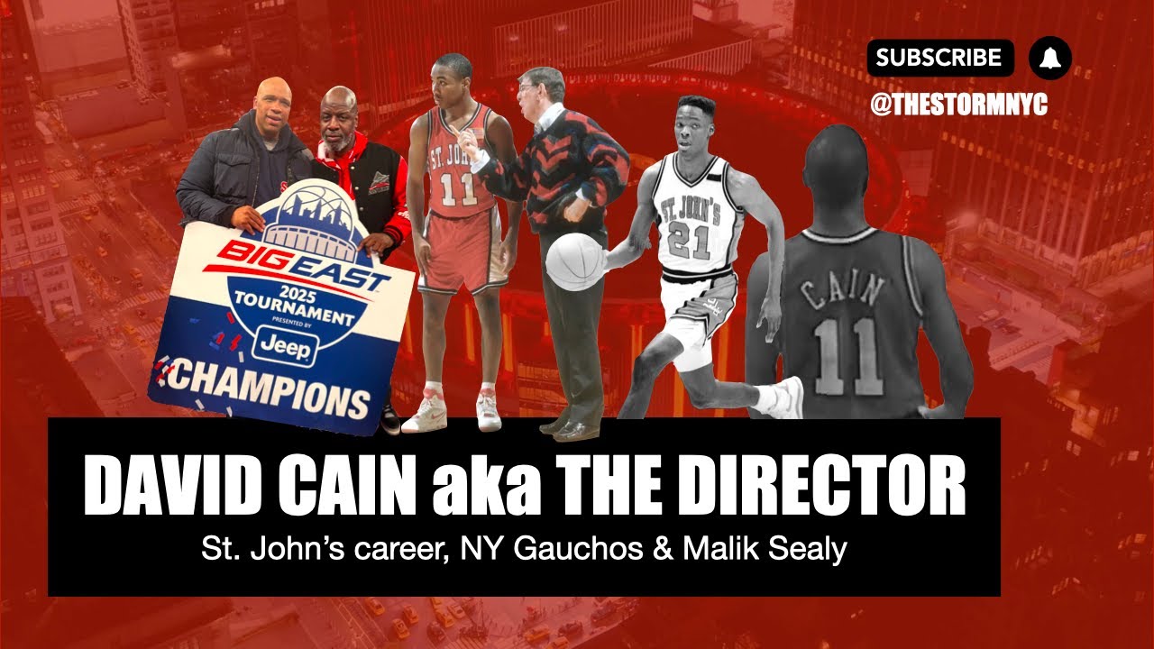 David Cain, "The Director" on St. John's career, NY Gauchos history and the great Malik Sealy