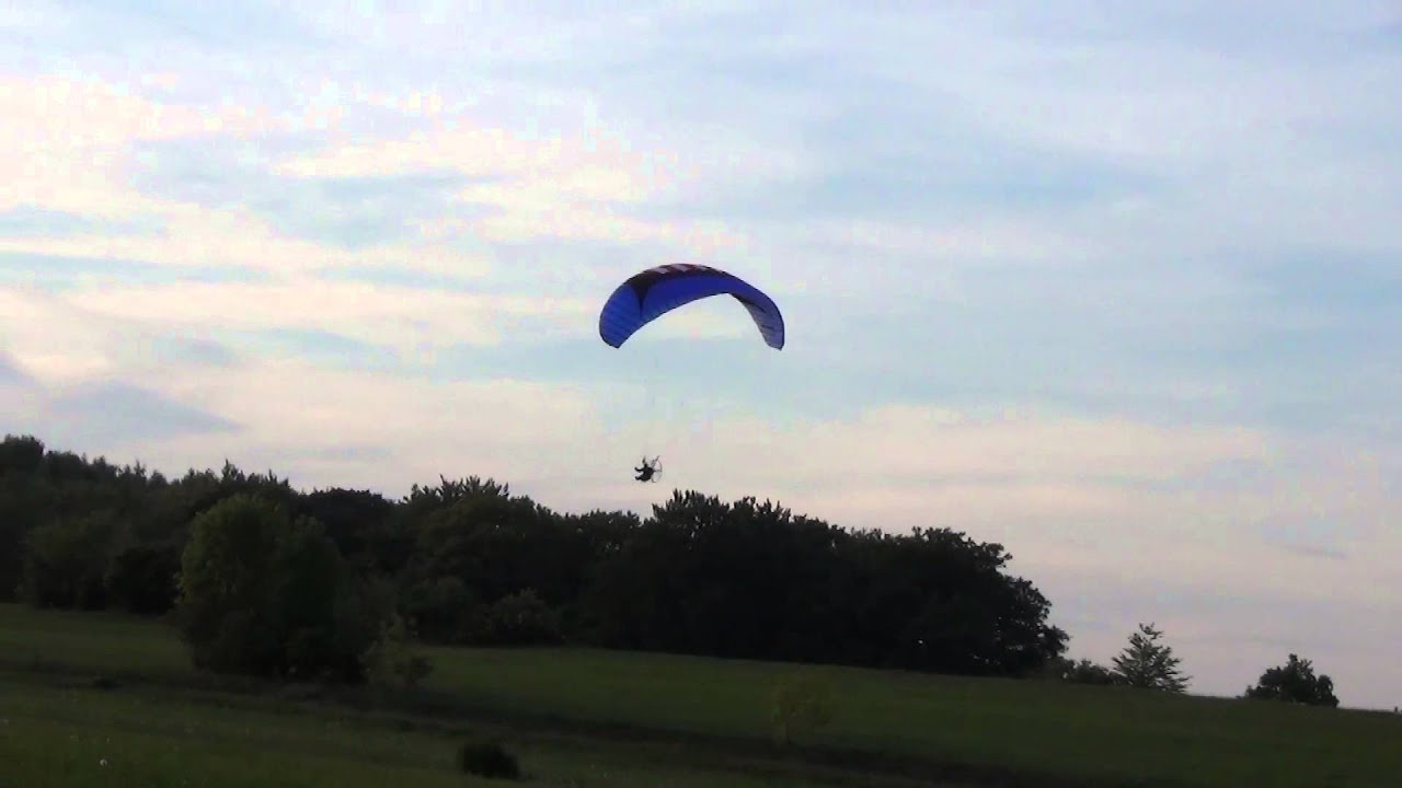 Feierabendflug mit Opale - Spiral 3.2 und Eigenbau Rucksackantrieb