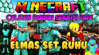 ELMAS SET RUHU! - Minecraft ÇILGIN DUVAR SAVAŞLARI! (Minecraft Crazy Walls) (Ahmet Aga eski video)