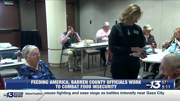 Feeding America, Barren County leaders convene to fight food insecurity