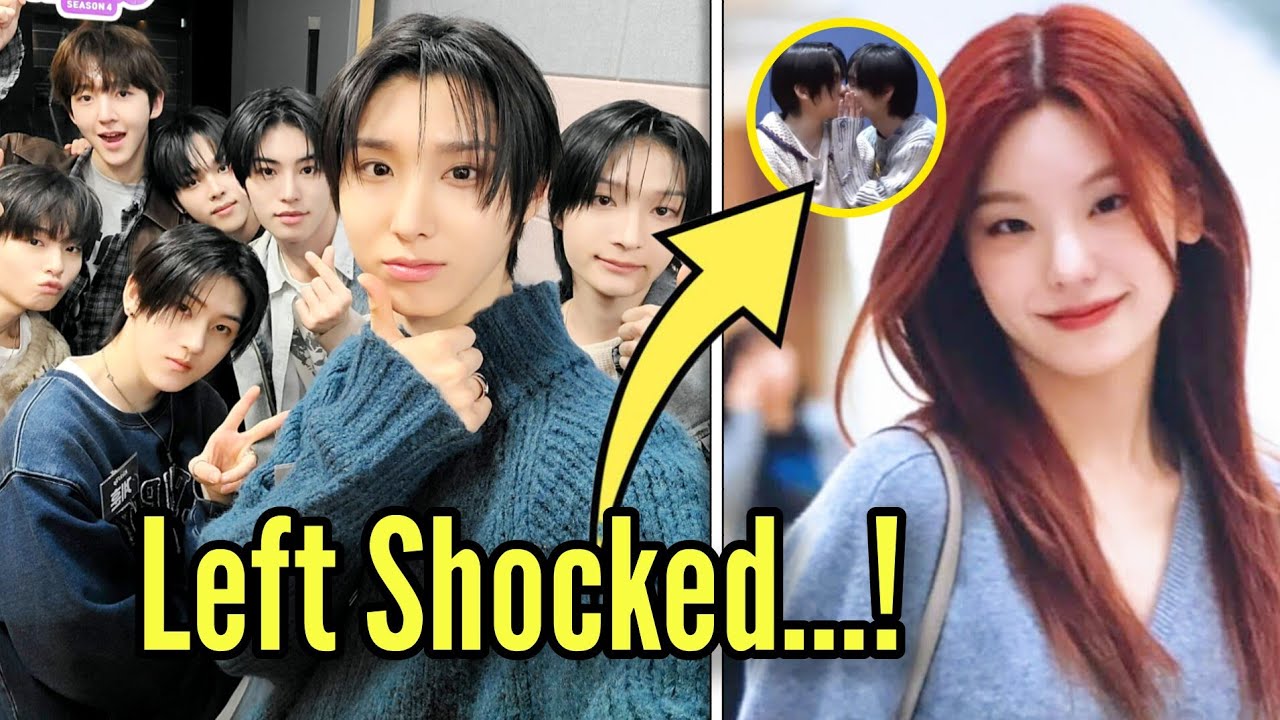 KickFlip Members Unexpectedly Kiss In Front Of ITZY’s Yeji And Lia