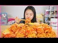 10 KIMCHI WRAPPED NUCLEAR FIRE NOODLES in 10 MINUTES CHALLENGE!!