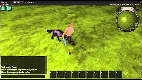 Topia Inverse Kinematics Animation Test