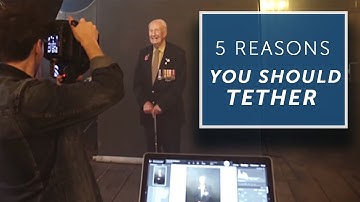 5 REASONS TO SHOOT TETHERED - Portrait Photography  [2018 EDITION]