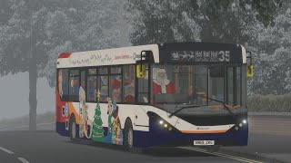 OMSI 2 - Christmas Special 2022 - Enviro 200MMC Basingstoke Santa Bus screenshot 4