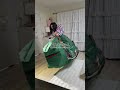 It fit my 8ft Christmas tree, tree stand, skirt, lights and decor with lots of room to spare