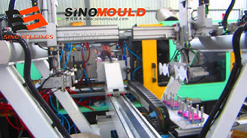IML food container production line-mould,injection machine and robot