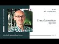 Transformation Sprint - Fin Goulding