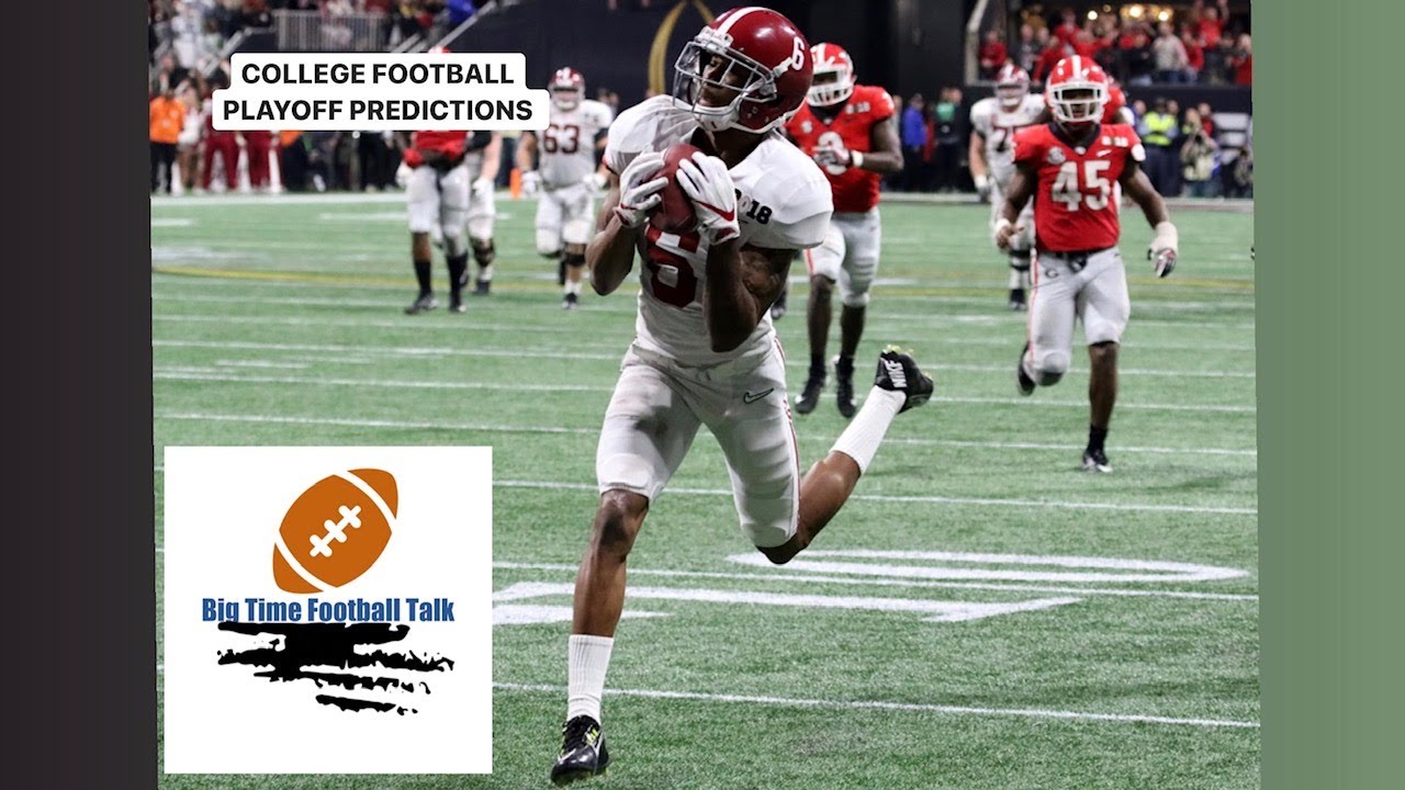 College Football Playoff PREDICTIONS for the 2020 season!!