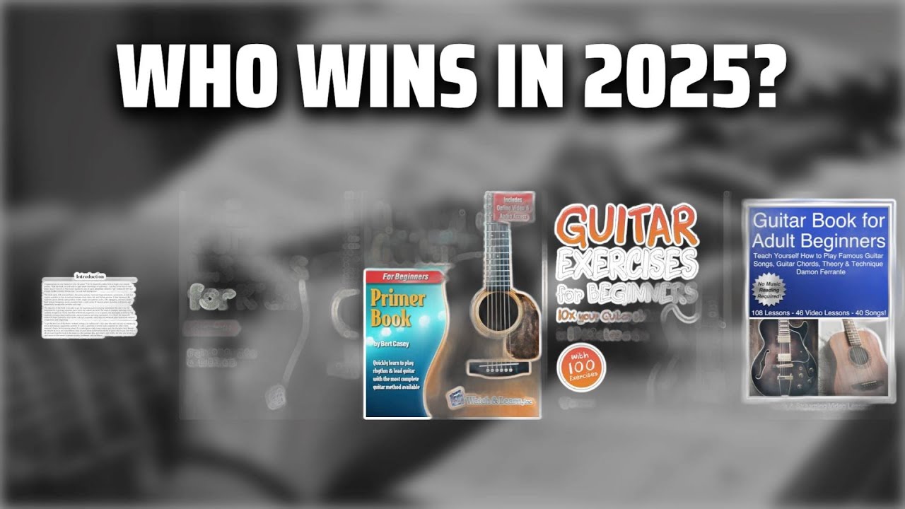 The Top 5 Best Guitar Books in 2025 - Must Watch Before Buying!