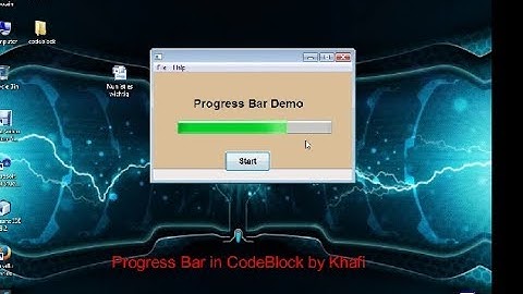 CodeBlock :: Progress Bar
