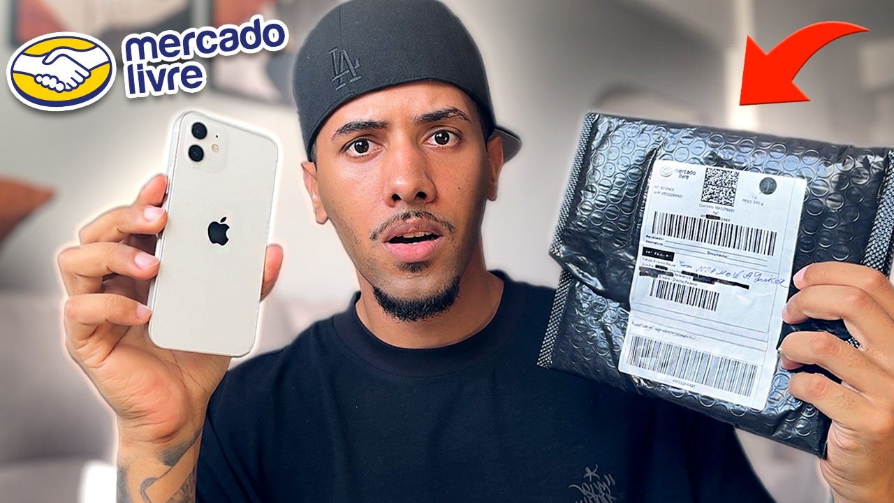 Comprei o iPhone MAIS BARATO do Mercado Livre e Mano, Me SURPREENDI!