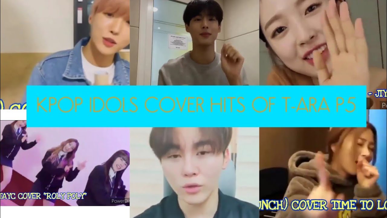KPOP IDOLS DANCING / SINGING TO T-ARA P5 (SEVENTEEN, GFRIEND, OH MY GIRL, VICTON,...)