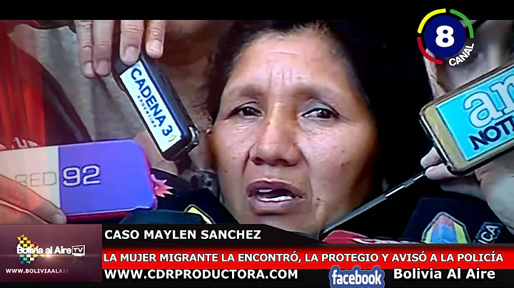 LA  MUJER MIGRANTE QUE ENCONTR A MAYLEN SANCHEZ