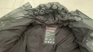 Prada winter puffer down filling Jacket in Black all details review on 2025