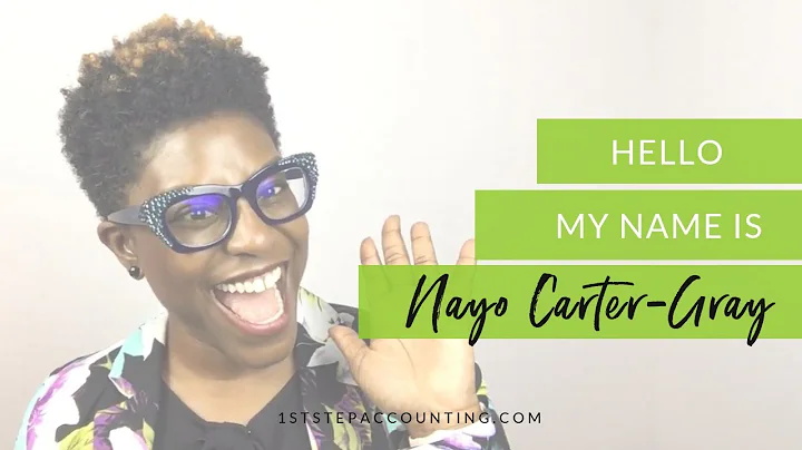 Bio of Nayo Carter-Gray EA: Getting to know her
