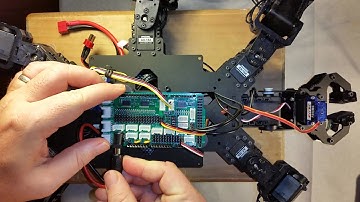 Control a hexapod robot with the DynamixShield and an Arduino Due