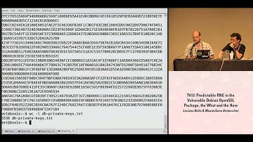 DEF CON 16 - Luciano Bello & Maximiliano Bertacchini: Predictable RNG