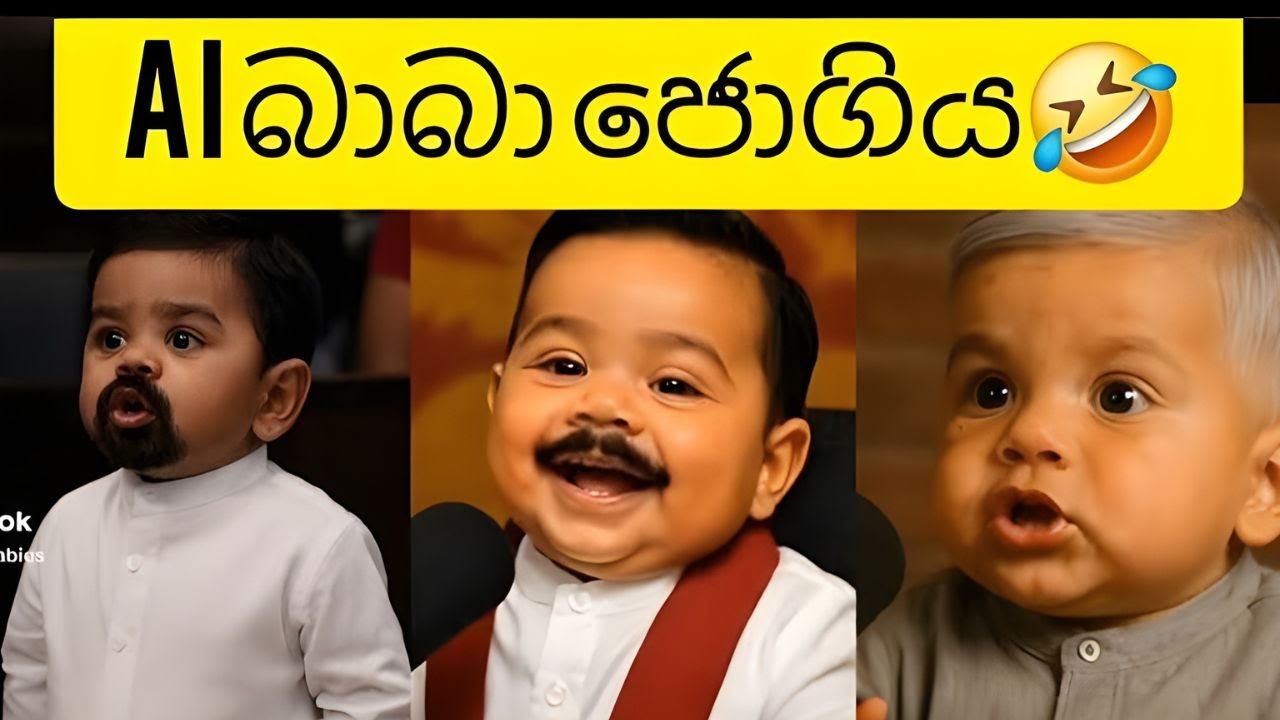 Baby ai Video 🤣අපහාසයට නොව 