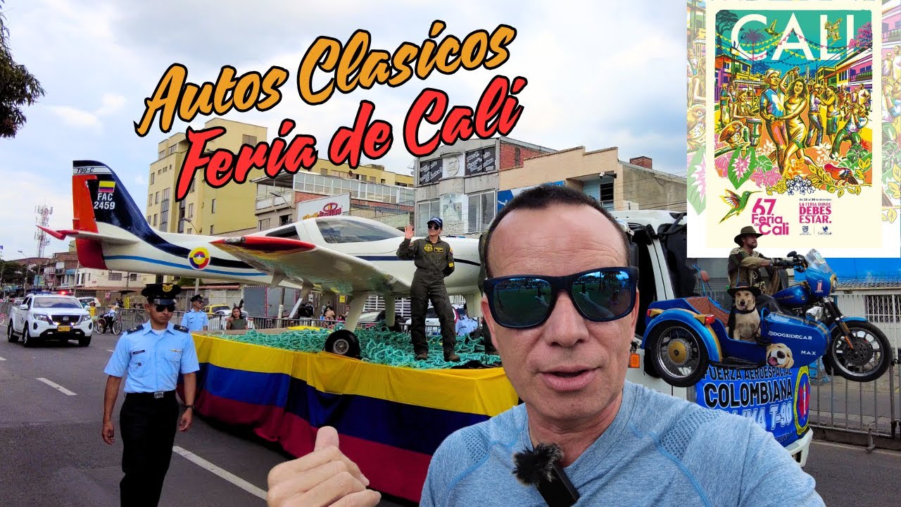 FERIA DE CALI #67 DESFILE AUTOS CLASICOS