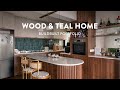 Wood and teal home for a couple and their cats  buildbuilt portfolio