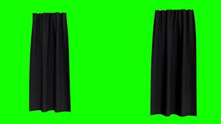 4K Green Screen Free - GREY CURTAINS