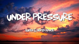 David Bowie Under Pressure - Queen (Lyrics)
