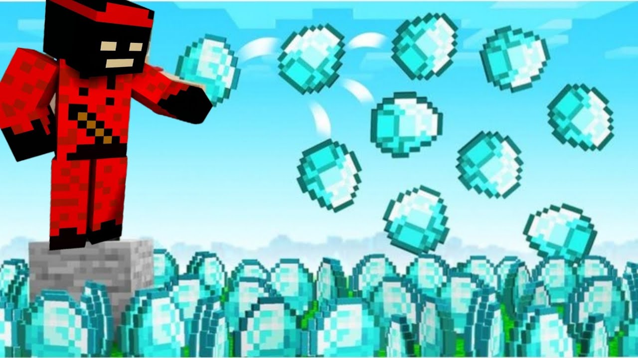 MINECRAFT BUT, ITEMS DROP MULTIPLYS | MINECRAFT GAMEPLAY - YouTube