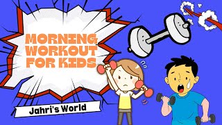 Morning Kids Workout: Wake UP Exercises | Counting Numbers In Spanish | Brain Break Videos for Kids