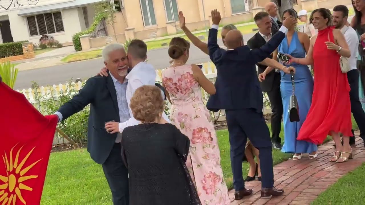 JORDAN & JESSIKA WEDDING ( MAKEDONSKA SVADBA VO WILIAMSTOWN ) TUSE & SONATA BAND VLATKO GAJDA