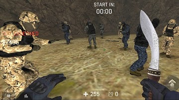 Kontra Multiplayer Fps - Zombie 🧟 Escape Mode Gameplay ( Android,ios )