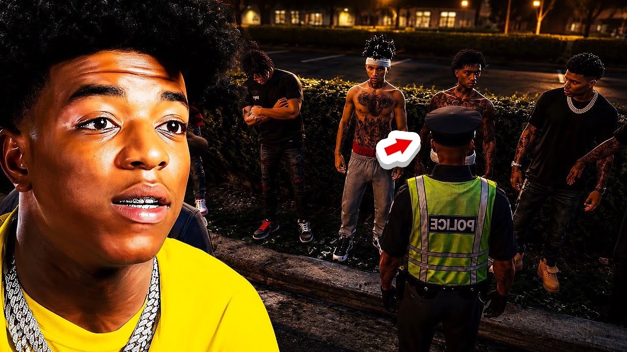 Yungeen Ace FIRST DAY As A Police Officer Was A SUCCESS In GTA 5 RP..😂