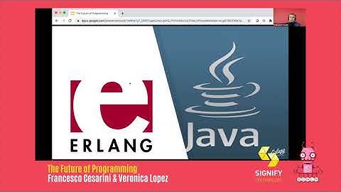 The Future of Programming by  Francesco Cesarini and Veronica Lopez at FP in the City Conference