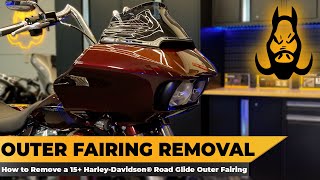 How to Remove Outer Front Fairing on Harley-Davidson® Road Glide '15+