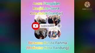Senam Sehat'Yoga Muslimah'Nagari Sulit Air & Kota Solok. Bunda Rahma(Motivator kota Bandung