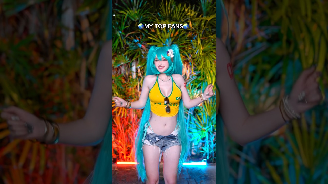 Are you from any of these countries? 😍🥰🥵 #anime #cosplay
