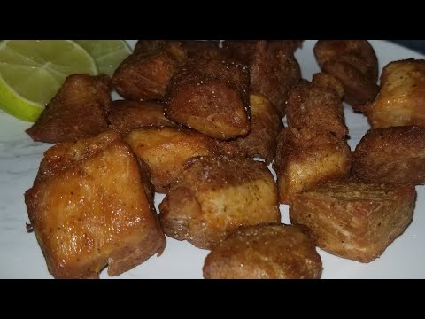 Video: Cerdo Frito Marinado En Mayonesa