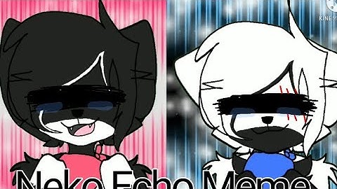 Neko Echo Meme (Ft Misaki And Disaki)