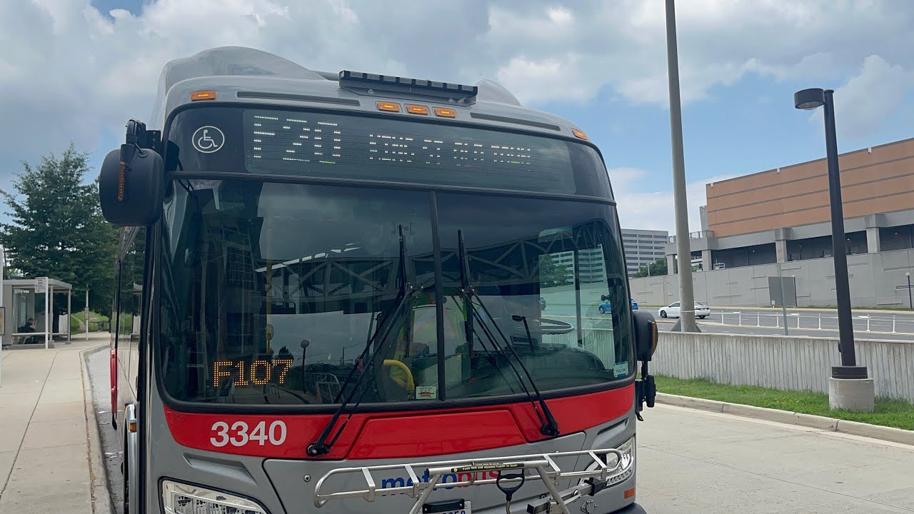 Wmata MetroBus 3000 Series Ride, 