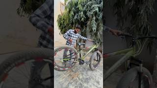 Fat bike suspension tut gaya 😭 #viral #stunt #mtbvikashrider #bmxcycle #trending #ytshorts #fatbike