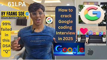 How to crack 60LPA Google Interview in 2025 - Best Roadmap + Tree DSA Solution By Kumar K