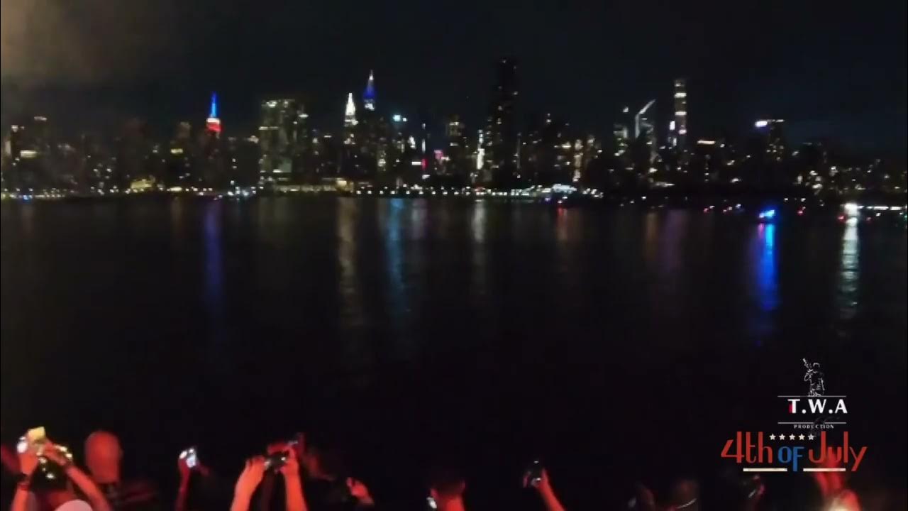 NYC Fireworks JULY 4,2023 (360 view) YouTube