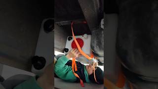 Grey water tank install ✔️ Van build series 🚐 #vanbuild #diy #timelapse
