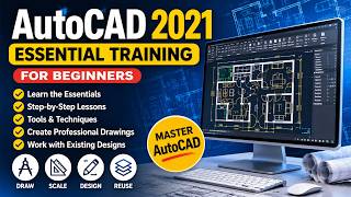 01 AutoCAD 2021 Essential Training for Beginners | Complete AutoCAD Course