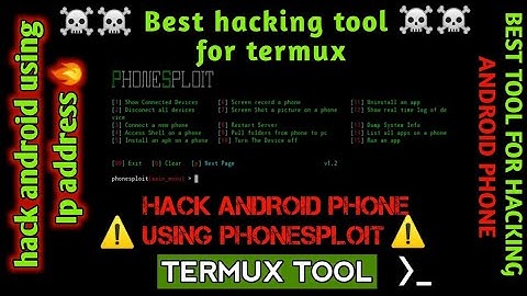 [HACKED!] ANDROID HACKED BY IP USING PHONESPLOIT WITHOUT ANY ERROR|| FLAME GAMING||